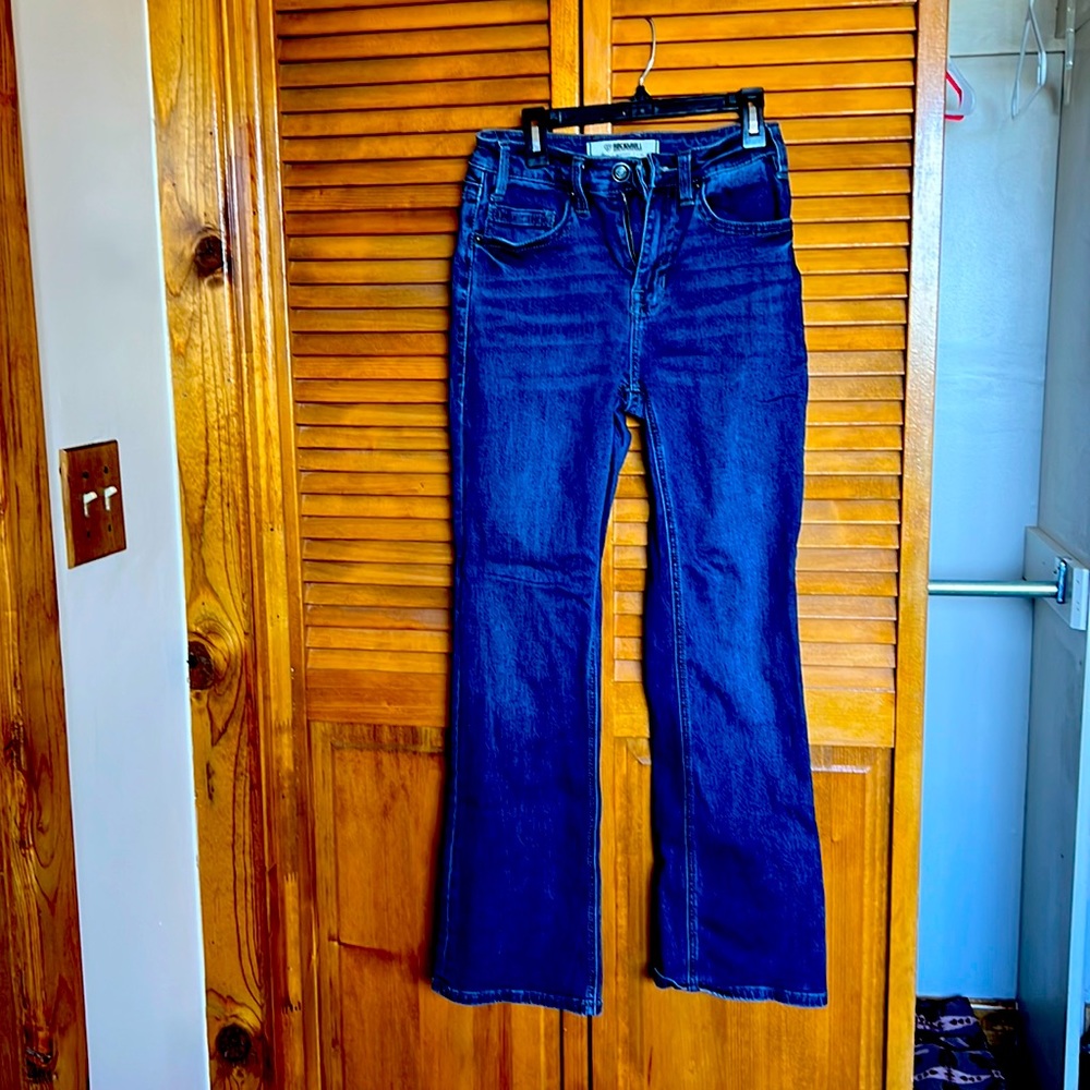 Rock & roll denim 24 x30 high rise bootcut western jeans